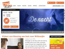 Tablet Screenshot of grootnieuwsradio.nl